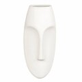 Howard Elliott Matte White Face Wall sculpture 34114